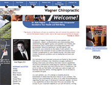 Tablet Screenshot of drseanwagner.com